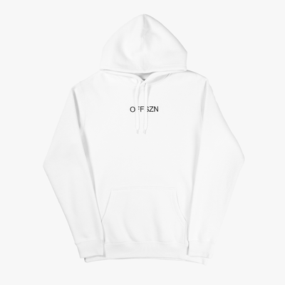 OFFSZN Embroidered Hoodie - White
